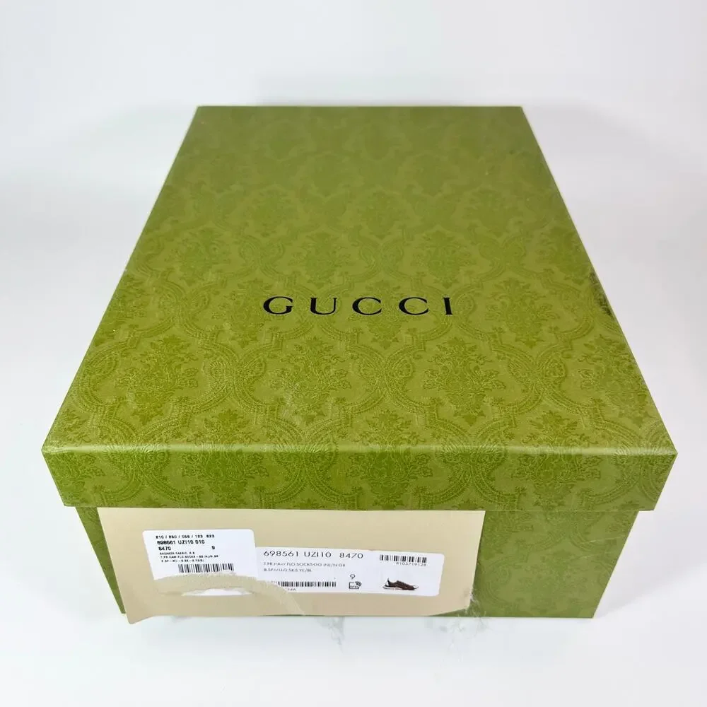 Gucci Technical Knit Floral Run Sneaker - Men’s 9.5